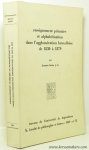 BOON, HERMAN. - Enseignement primaire et alphabétisation dans l'agglomeration Bruxelloise de 1830 a 1879.