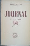 Maurois, André - Journal Etats-Unis 1946