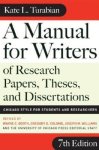 Kate L Turabian - A manual for writers of research papers, theses, and dissertations Chicago Style for Students and Researchers