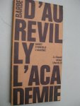 Barbey d'Aurevilly, J. - Les quarante médaillons de l'Académie 1864.