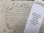  - Graf Schrift op zijn naamletters die hier te rotten legt, is in de Helgebroed (...)