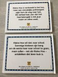 Felicia Law - Twee boekjes van kleine Hoe; Kleine Hoe verdwaald & Kleine Hoe gaat naar school