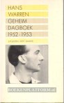 Warren, Hans - Geheim dagboek 1952-1953