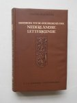 KNUVELDER, G., - Handboek tot de moderne Nederlandse letterkunde. 3e deel.