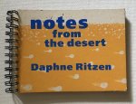 Ritzen, Daphne - Notes from the desert