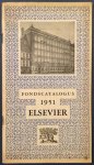 ELSEVIER. - Fondscatalogus 1951 Elsevier.