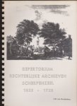 Woudenberg, H.M. van - SCHERPENZEEL Genealogie Repertorium Rechtelijke archieven Scherpenzeel 1623-1728 Woudenberg, H.M. van - SCHERPENZEEL Genealogie Repertorium Rechtelijke archieven Scherpenzeel 1623-1728