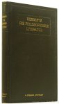 HERBERTZ, R. - Die philosophische Literatur. Ein Studienführer.