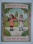 N.n.. - Piet met de speen. Lize met de speen.