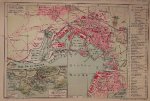 antique map (kaart). - Toulon.