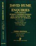 Hume, David. - Enquiries concerning Human Understanding and concerning the Principles of Morals.