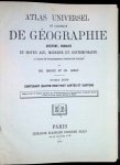 Delamarche, Balbi - Atlas classique et universel de géographie moderne, composé de 20 belles cartes ornées des Armoireies et Pavillons, et contenant les découvertes et les divisions les plus nouvelles dans les cinq parties du monde