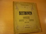 Beethoven; Ludwig von (1770 – 1827) - Sonaten - Band I; Pianosolo; (herausgegeben + revidiert von Anton Door)