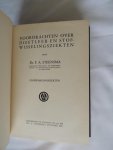 Steensma, F.A. - Voordrachten over dieetleer en stofwisselingsziekten. [Dl. 1] Stofwisselingsziekten