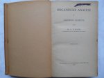 Schoorl, Dr. N. - Organische Analyse, 3 delen (I, II en III)