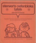 Eisenga, B. - Stenverts Oefenbloks Tafels - Antwoorden