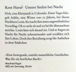Haruf, Kent - Unsere Seelen bei Nacht (DUITSTALIG) Haruf, Kent - Unsere Seelen bei Nacht (DUITSTALIG)