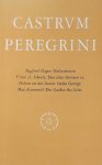 CASTRUM PEREGRINI. - Castrum Peregrini CXXXIV - CXXXV. Siegfried Hagen: Meditationen ...