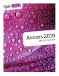 Dré Holthuijsen - Access / 2010 / Quickgids