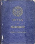  - Le 2e C.A. en Allemagne. Rapports d'opérations