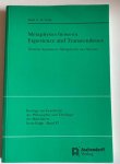 Velde, R.A. te - Metaphysics between experience and transcendence : Thomas Aquinas on metaphysics as a science