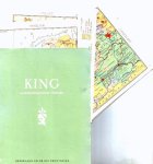  - KING Pepermunt:  King Aardrijkskundig Nieuws - uitgave: King Fabrieken, Tonnema Sneek - mapje met 12 kaartjes van de ned. provincies