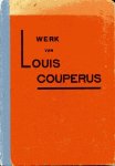Jong, A.J. de/ Hiegentlich, Jacob - Werk van Couperus. Uitgekozen en ingeleid door...
