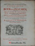 Henry, Matthew - Letterlyke en prakticale verklaring over alle boeken van Gansche Heilige Schrifte......./ Beschreeven door Matthew Henry : waarby gevoegt zyn de ... aanmerkingen en vertogen van Thomas Stackhouse, en van een andere Engelsche godgeleerden,  nev...