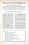 K.L. Poll (redactie) - Hollands Weekblad, vierde jaargang, nummer 167, 15 augustus 1962