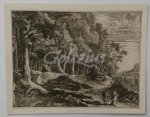 SWANEVELT, HERMAN VAN, - Forest landscape with travellers