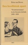 Boven, Erica van - Een hoofdstuk apart. 'Vrouwenromans' in de literaire kritiek 1898-1930.