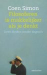 Coen Simon - Filosoferen is makkelijker als je denkt