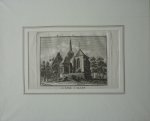 Spilman, Hendrik - De Kerk te Baarn. Originele kopergravure