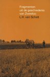 L.H. van Schelt - Fragmenten uit de geschiedenis van Zweeloo