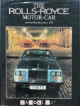 Anthony Bird, Ian Hallows - The Rolls-Royce Motor-Car and the Bentley since 1931