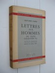 Papini, Giovanni - Lettres aux hommes du Pape Célestin VI. Traduites et publiées pour la première fois.