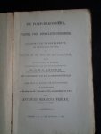 Pareau, A.H. - De Pomp-barometer, Toestel voor dissociatie-onderzoek, Akademisch Proefschrift
