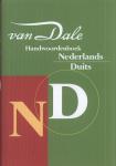 Diverse auteurs - VAN DALE HANDWOORDENBOEK NEDERLANDS-DUITS / DUITS-NEDERLANDS