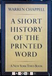 Warren Chappell - A short history of the printed word