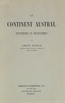 RAINAUD, A. - Le continent Austral. Hypothèses et découvertes.