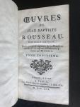  - Oeuvres de Jean-Baptiste Rousseau, Tome III, nouvelle edition