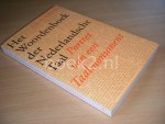 P.G.J. van Sterkenburg - Het Woordenboek der Nederlandsche Taal Portret van een Taalmonument