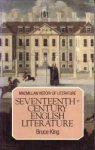 KING, BRUCE - Seventeenth-century English literature