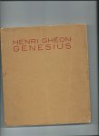 Ghéon, Henri, Willem Nieuwenhuis (Vertaling) - Genesius