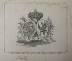Johan Christoffel Schultz (1749-1812) - [Antique prints, engravings] Commemorative print for the wedding of Willem V and Wilhelmina of Prussia, published ca. 1780, 1 p.