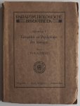 Dietz P A - Parapsychologische Bibliotheek Aflevering I Telepathie en Psychologie der Menigte