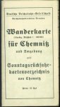 n.n - Wanderkarte fur das Gebiet Chemnitz und Umgebung