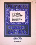 Cuypers, Hubert: - Liederen. II. Van `t spinsterke [tekst René de Clercq, voor zangstem en piano] (Liederen. II)