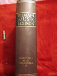 Gurlitt, Wilibald, Hans Heinrich Eggebrecht, Carl Dahlhaus - Riemann musik lexikon:  5 delen