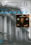 Mehta, Zubin: - [Programmanzeige mit eigenh. Unterschrift] Het Concertgebouw Amsterdam. Agenda 1989. Januari